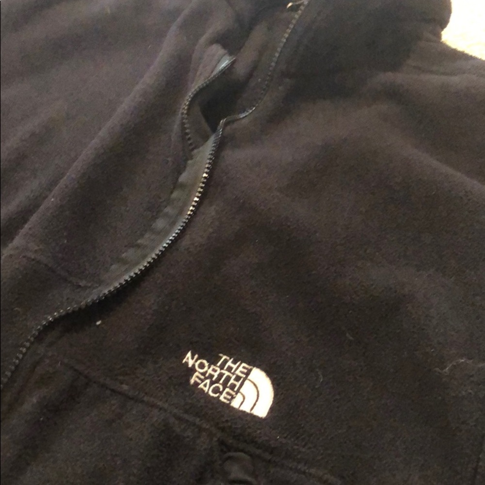 The north face black fleece